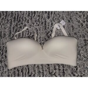 Soma Enbliss Wireless Bra 42C Beige Convertible Comfort